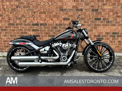 LIKE NEW 2023 HD Breakout with only 9,000 KM! 117ci Milwaukee-eight, 6-speed, LED headlight, very co...
