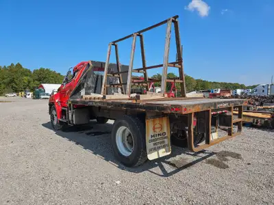 Central Truck Body Flat Bed For Sale - Dimensions: 14.5'x8.5' - Used - It has damage headache rack f...