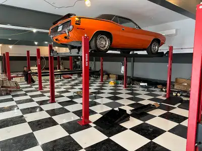 8000lbs Garage Storage Parking lift,  Four Post Parking Hoist, View more