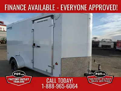 Welcome to Factory Outlet Trailers! NEW 6x14ft Royal Cargo Enclosed Trailer by Southland Trailers -...