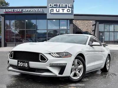 2018 Ford Mustang EcoBoost Fastback Payment: $206 Bi Weekly O.A.C Cash Price: $22295 Discount: $1500...