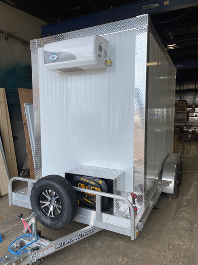 Cooler Trailers, Walk in freezer and coolers