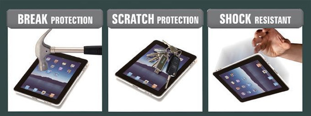 Apple iPad 2, 3 , 4 / iPad Mini. TITAN Extreme Screen Protector in Cell Phone Accessories in Brantford - Image 4