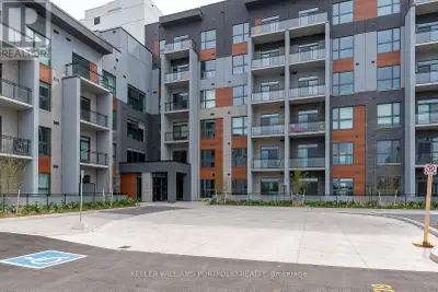 Beautiful one bedroom + den unit with open concept living/dining and modern kitchen with backsplash...
