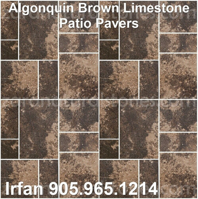 Algonquin Brown Patio Pavers Algonquin Brown Flagstone Pavers in Outdoor Décor in Markham / York Region