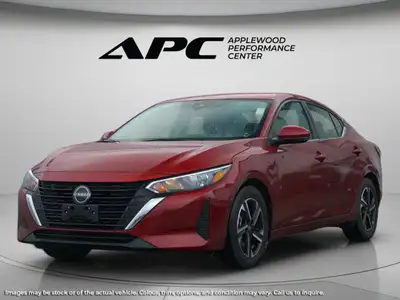 The 2024 Nissan Sentra SV CVT is a stunning red, front-wheel-drive sedan that promises to deliver a...