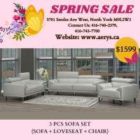 Spring Sale on Furniture!! Sofa Sets, Sofa beds and Sectional