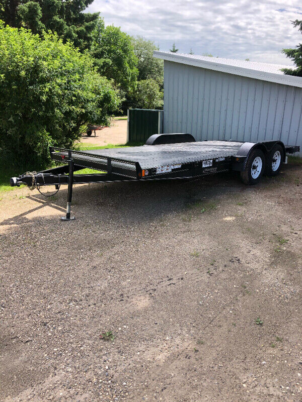 18’ Rainbow Flat Deck (For Rent) in Cargo & Utility Trailers in Red Deer