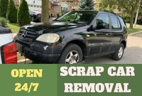24/7✔️SCRAP CAR REMOVAL MISSISSAUGA-OAKVILLE-BRAMPTON-MILTON☎️ Mississauga / Peel Region Toronto (GTA) Preview