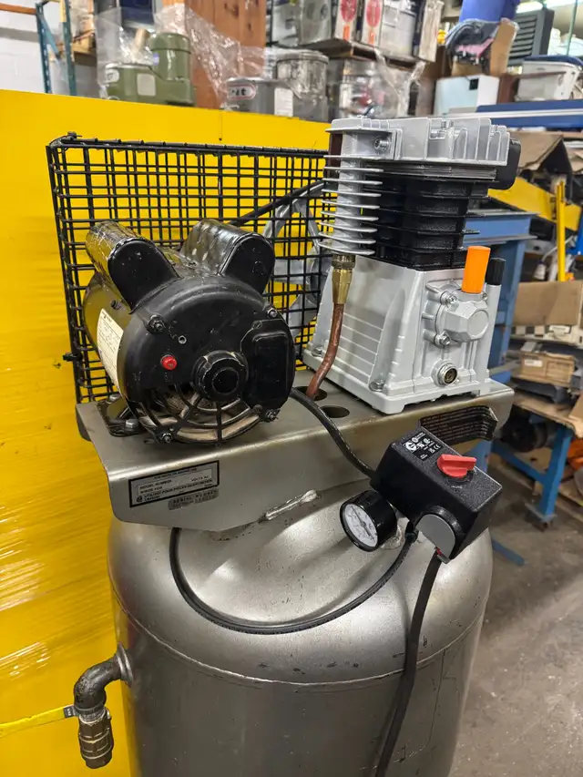 Campbell Hausfeld 5HP Air Compressor – 60 Gal. 230V, 1Ph. in Power Tools in City of Toronto - Image 4