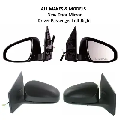 New Driver Side Left Door Mirror New Passenger Side Right Door Mirror ACURA AUDI BMW BUICK CADILLAC...