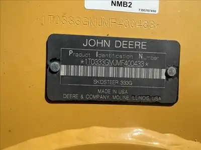 2021 John Deere 333G in Heavy Equipment in Saskatoon - Image 8