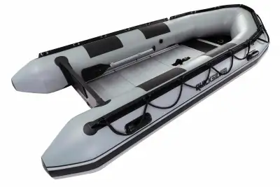 WINTER SALE QUICKSILVER INFLATABLE SPORT HD 365 WITH ADDED SEAT 1.2 mm Medium Grey Large black and g...