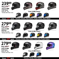 GET READY TO RIDE 2024, MOTORCYCLE HELMETS SALE ON NOW!