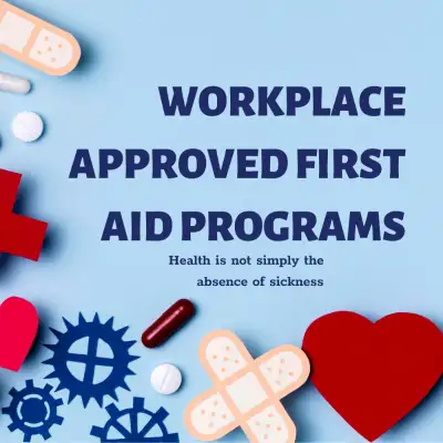 Standard First Aid and CPR-C Program is the most commonly accepted workplace program. It is approved...