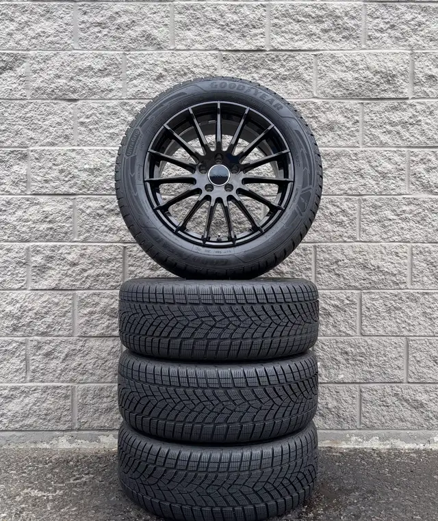(99%) 4x 235/55R18 Goodyear Winters w/ MB GLA 45 & GLB 35 Rims in Tires & Rims in City of Toronto - Image 2