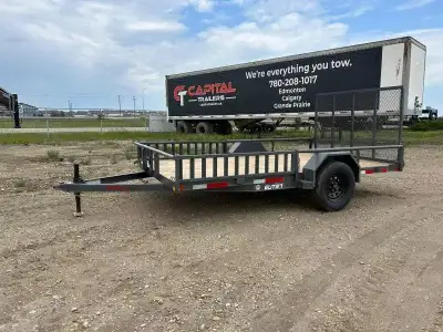DELIVERY IN CALGARY & SURROUNDING AREAS AVAILABLE. Perfect Utility Trailer for: ATVs; Riding Lawn Mo...
