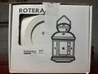 2 x IKEA Rotera Lantern (indoor and outdoor)
