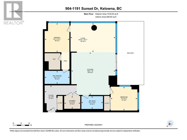 1191 Sunset Drive Unit# 904 Kelowna, British Columbia in Condos for Sale in Penticton - Image 4