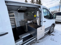 CAN FINANCE or LEASE, 2020 TRANSIT T-250 CARGO VAN, $5,000 UPFITTED Super Clean White Exterior with... (image 5)