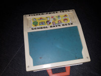 Vintage Fisher-Price School Desk Toy