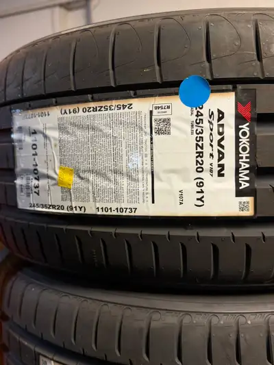 Option 1 Yokohama Advan AD08R Size: 255/40R18 DOT: 4421 Price: $1240 tax-in (a set of 4) Option 2 Yo...