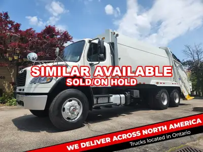 LOW HOURS LOW MILEAGE, One Owner, Labrie Leach 2R-III 25Yard rear loader Garbage Body (S#3RL17702NAE...
