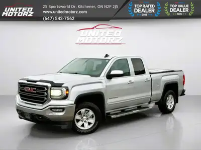 2016 GMC Sierra 1500 SLE 5.3L V8 143.5in. DOUBLE CAB CERTIFIED NO ACCIDENTS 27 Service Records !!! T...