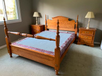 Solid Ash Queen Bedroom Set