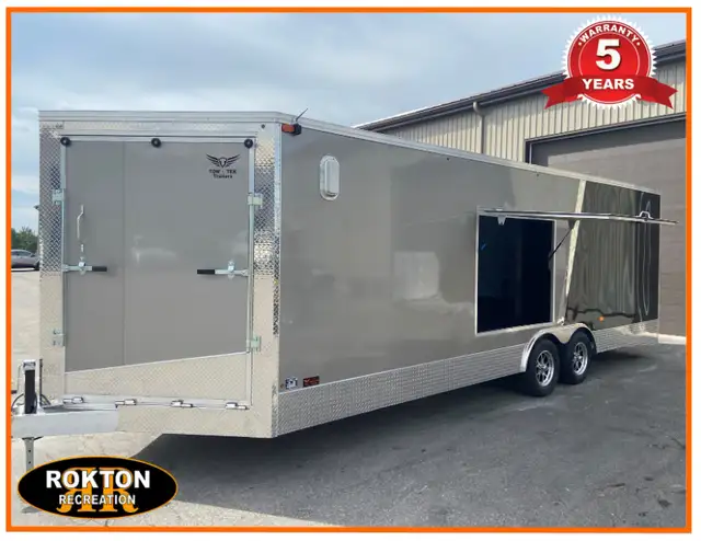 2026 Tow Tek Trailers 8.5 x 26  Aluminum Car Trailer/ Snowmobile in Cargo & Utility Trailers in Mississauga / Peel Region - Image 5
