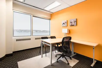 Get started right away with a ready-to-use office space to rent for two. Make a home for your busine...