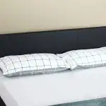 NEW BONDED LEATHER DELUXE BED FRAME & HEADBOARD KING TWIN 1864 in Beds & Mattresses in Brandon - Image 4