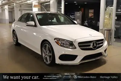 This Mercedes-Benz C-Class has a dependable Intercooled Turbo Premium Unleaded I-4 2.0 L/121 engine...