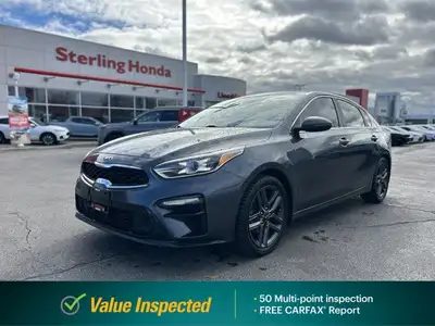 Stay warm and connected in this 2021 Kia Forte EX, finished in a sleek Steel Grey and showing 160554...
