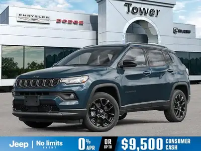 This Jeep Compass boasts a Intercooled Turbo Regular Unleaded I-4 2.0 L/122 engine powering this Aut...
