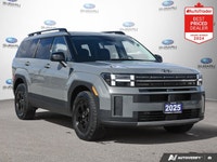 New Price! Hampton Gray 2025 Hyundai Santa Fe XRT XRT | SUNROOF | AWD AWD Shiftronic I4 APPLE CAR PL... (image 6)