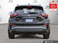 New Price! Odometer is 29511 kilometers below market average! Black 2024 Nissan Murano SV AWD CVT wi... (image 2)