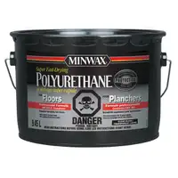 vernis Minwax lustre polyurethane   2.5 gallons 95$ (neuf)