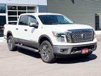 2018 Nissan Titan Platinum ONE OWNER l LOW KM l FULL SERVICE Pearl White 5.6L V8 DOHC 4WD 7-Speed Au... (image 8)