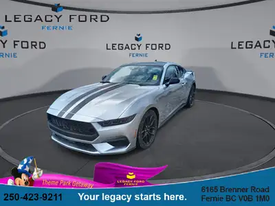 *Leather Seats, Navigation, 19 inch Aluminum Wheels!* This 2026 Mustang debuts with reworked styling...