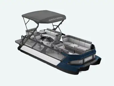2026 SEA-DOO SWITCH CRUISE 21 FOOT PONTOON BOAT WITH TECH PACKAGE STOCK #A113634 300HP ROTAX ACE ENG...