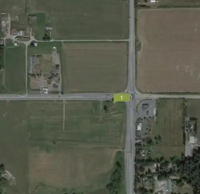 17.49 AC of land. Excellent location on the corner of Highway 15 and 8 St., very close to the US bor...