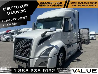 2024 VOLVO VNL760 SLEEPER - STOCK # T.641494 - WARRANTY TRANS TRANSMISSION WARRANTY - 1,200,000 KMS...
