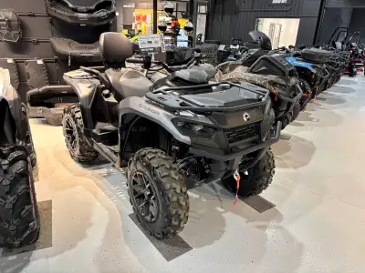 2026 CAN-AM OUTLANDER MAX XT 700 ATV STOCK #A120355 50HP ROTAX ACE ENGINE CVT TRANSMISSION SELECTABL...