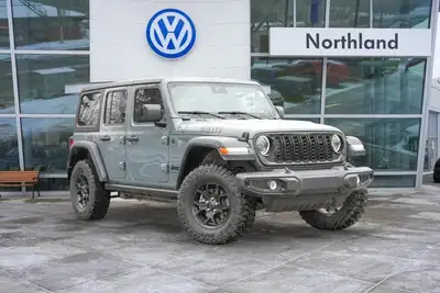 Own a piece of the legend. This 2025 Jeep Wrangler Willys is the spiritual successor to the original...