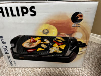 Brand New Phillips Electric Indoor BBQ Grill.