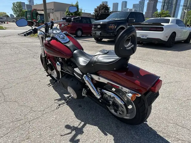 2009 Harley-Davidson Fat Bob ~ FAT BOB ~ 96CU ~ V&H EXHAUST ~ LO in Street, Cruisers & Choppers in City of Toronto - Image 7