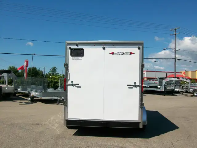 2025 Weberlane CARGO GALVANISE 7' X 14' 2 ESSIEUX 3500LB. RAMPE  in Cargo & Utility Trailers in Laval / North Shore - Image 8