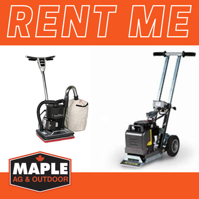 Get in touch with Maple Ag & Outdoor for all your floor preparation rental needs. We offer floor gri...