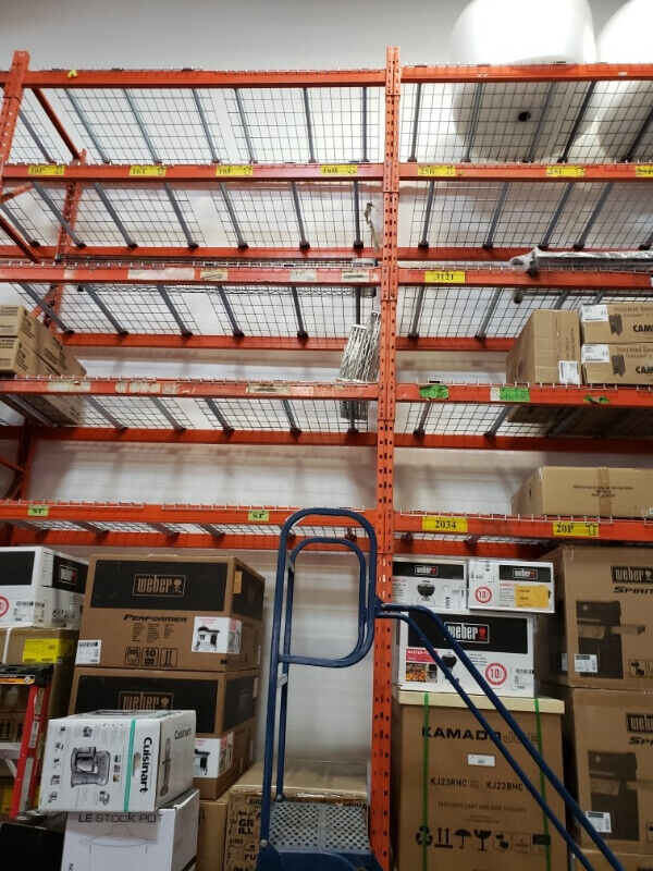 Grillage usager/Used Mesh decks Racking Rayonnage Autres